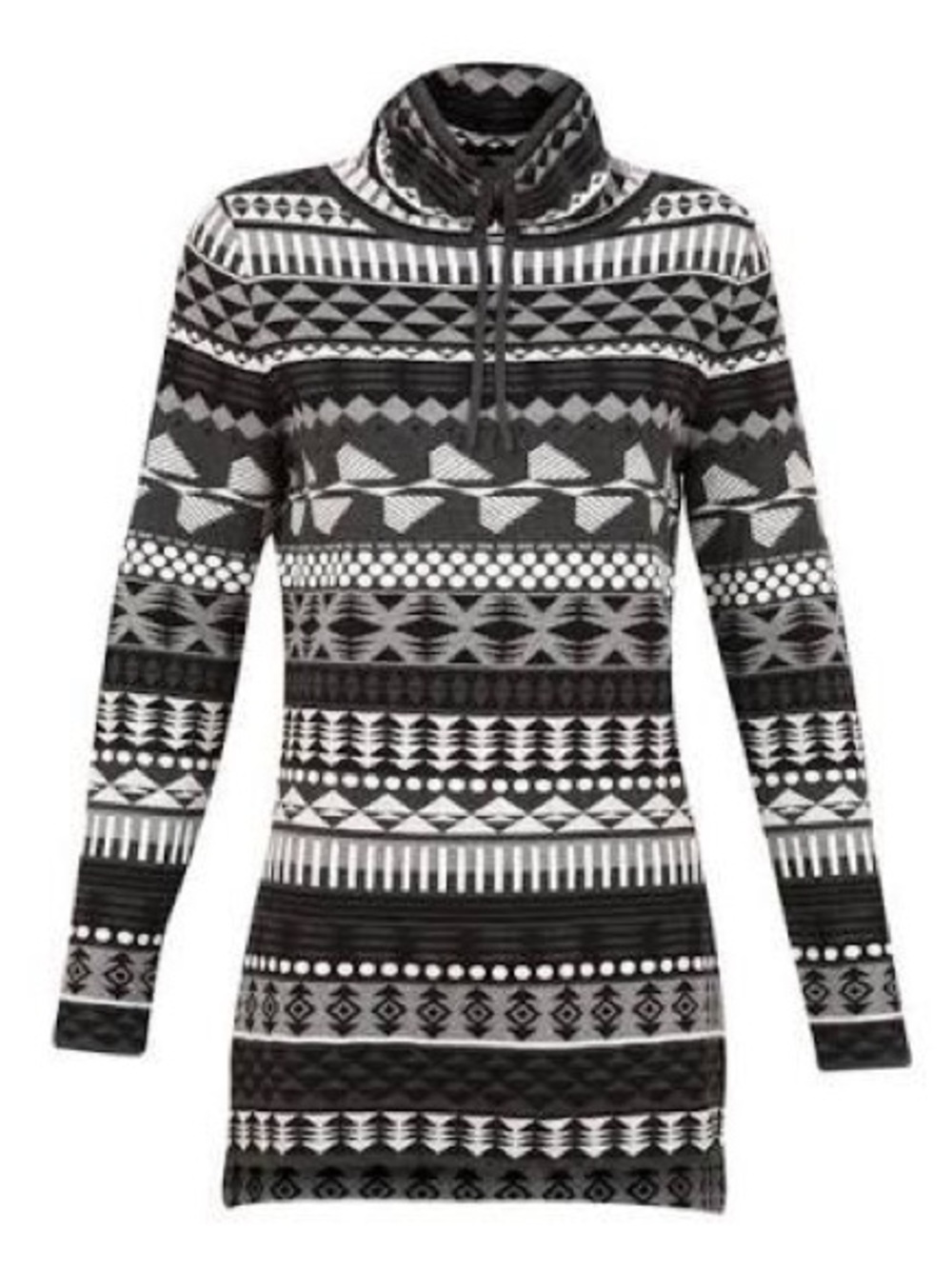 Krimson Klover Pinon Ladies Funnel Neck Tunic - Medium